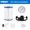 Swimline Cartridge Pool Filtration with Pump Built In Housing Complete System and Low Noise Levels for Small Above Ground Swimming Pools - 4 of 4