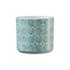 Indoor Ceramic Planter & Gardening Kit – Livorno Mosaic & Latina Pot Set, 6pc - 4 of 4