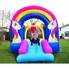 Bounceland Rainbow Unicorn Bounce House - 3 of 4