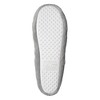 Roxoni Women's Plush Terry Cotton & Velour Ballerina Slippers – 2-Pack of Cozy Indoor Footwear - 2 of 4