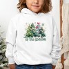 Tis The Season Painted Trees - Toddler Hoodie - 2 of 4