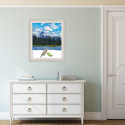 Trio White Wash Silver Polystyrene Wall Picture Frame