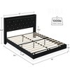 Floating Full /Queen Size Bed Frame - image 3 of 4