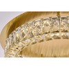 Elegant Lighting Monroe 1 - Light Flush Mount in  Gold - 4 of 4