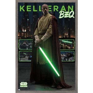 Trends International Star Wars: The Mandalorian Season 3 - Kelleran Beq Framed Wall Poster Prints - 1 of 4