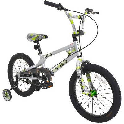 Dynacraft Camo Decoy 18" Kids' Bike - Silver/Green
