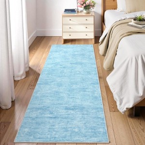 COZONY Large Area Rug, Machine Washable Non-Slip Low Pile Modern Solid Color Floor Carpet for Living Room, Bedroom, Office - 1 of 4