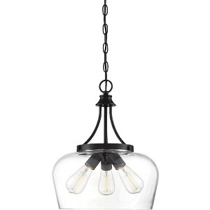 Savoy House Octave 3 - Light Pendant in  Black - 1 of 4