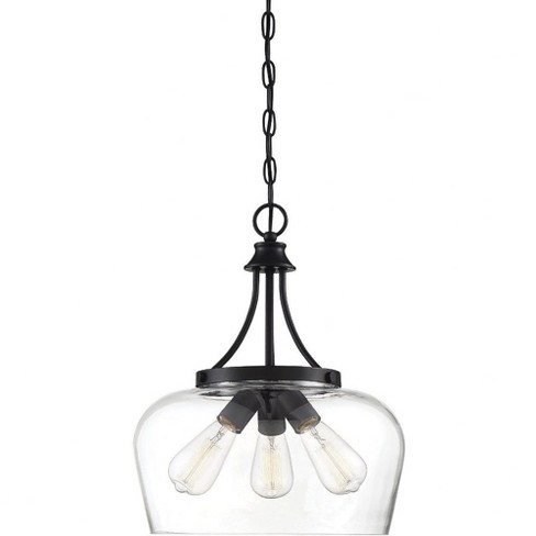 Savoy House Octave 3 - Light Pendant in  Black - image 1 of 4