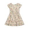 Hope & Henry Girls' Organic Short Sleeve Split Neck Tiered Dress, Infant - 3 of 4