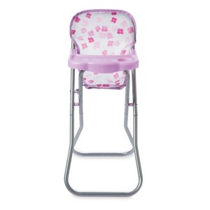 Manhattan Toy Baby Stella Blissful Blooms High Chair First Baby Doll Play Set for 15" Dolls - 1 of 4