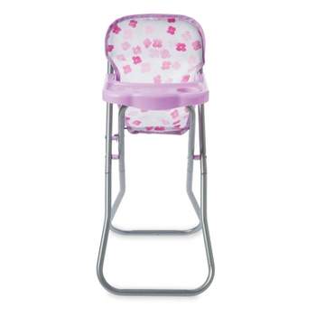 Manhattan Toy Baby Stella Blissful Blooms High Chair First Baby Doll Play Set for 15" Dolls