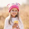 Pavilion Gift Company - Pink Cupcake Monster - One Size Fits All Baby Hat - Hats - 2 of 4