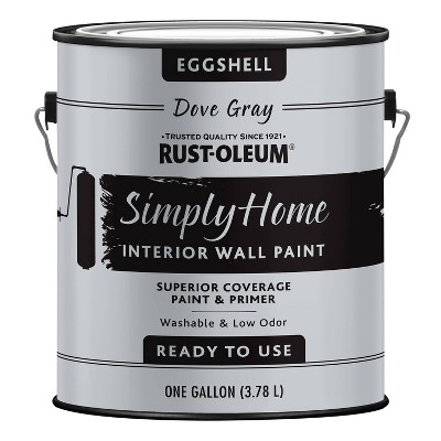 Rust-Oleum 2pk Simply Home Eggshell Dove Gray