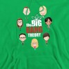 Big Bang Theory Emojis Adult Pull-Over Hoodie - 2 of 4