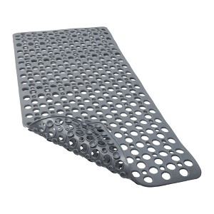 Unique Bargains Machine Washable Bath Mat 34.65"x15.75" 1 Pc - 1 of 4