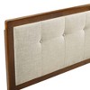 Modway Draper Tufted King Fabric and Wood Headboard - 3 of 4