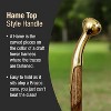 Brazos Handcrafted Oak Walking Cane with Hametop Handle, 37 in, Made in USA - 4 of 4