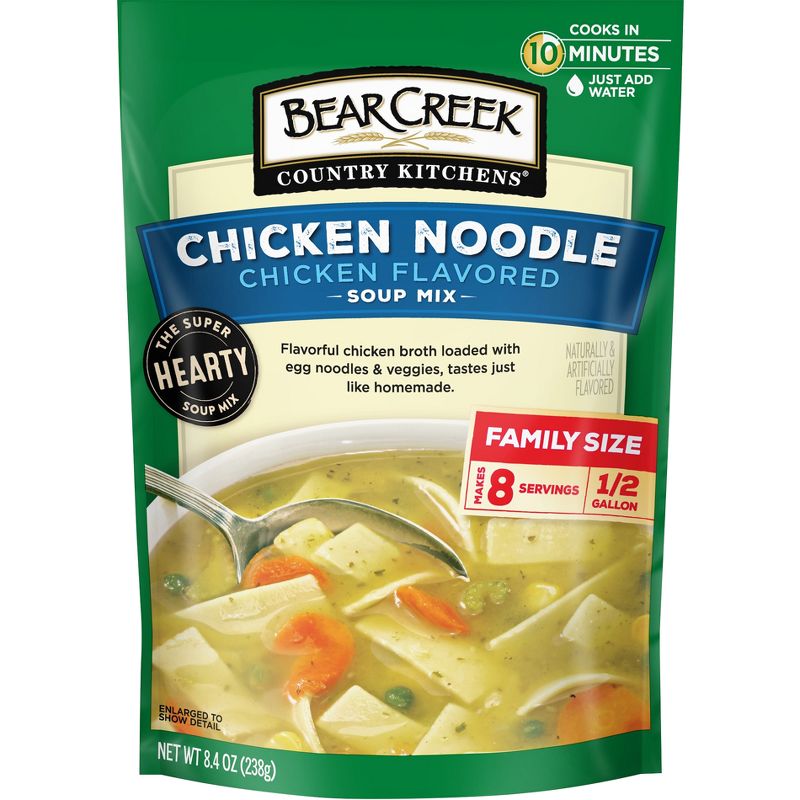 Bear Creek Chicken Noodle Soup Mix - 8.4oz, 1 of 5