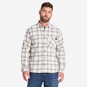 Timberland Men's Woodfort Lightweight Flannel Flex Shirt - 1 of 4