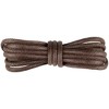INSPIRE CHIC Waxed Round Solid Woven Shoelaces Width 0.1" 2 Pairs - 2 of 4