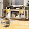 Homhougo TV Stand for TVs up to 70" Grey - 4 of 4