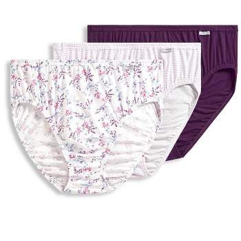 Jockey Womens Plus Size Classic Brief 3 Pack Underwear Briefs 100% ...