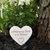 Pavilion Gift Company - My Heart - 3.5" x 3" Heart Memorial Stone - Stepping Stones and Pathways - 2 of 4