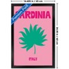 Trends International Reinders: Destinations - Destination Sardinia II Framed Wall Poster Prints Black Framed Version 14.725" x 22.375" - 3 of 4