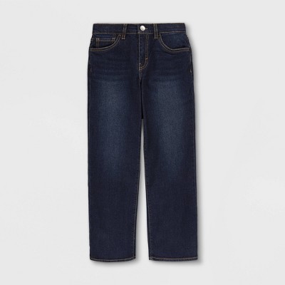 Levi's® Girls' Mid-Rise Wide Leg Jeans - Dark Wash