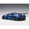 McLaren 650S GT3 Azure Blue with Black Accents 1/18 Model Car by Autoart - 4 of 4