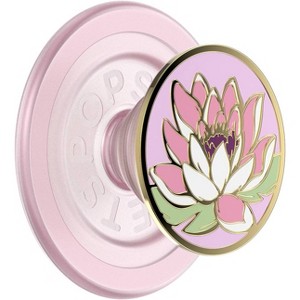 PopSockets Magnetic Enamel Phone Grip with MagSafe, Magnetic Adapter Ring Included - 1 of 4