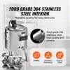 VEVOR Milk Pasteurizer 30L, Commercial Milk Pasteurization Machine, Food Grade 304 Stainless Steel, Professional Pasteurization, Silver - 4 of 4