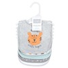 Hudson Baby Unisex Baby Cotton Bibs, Alphabet Animals, One Size - 2 of 4