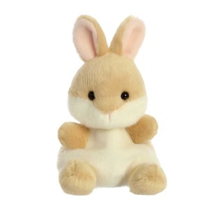 Aurora Mini Ella Bunny Palm Pals Adorable Stuffed Animal Brown 5" - 1 of 4