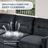 Sofa Couch, Home Theater Seating Modern Sectional Sofa Couches, Upholstery Sofa, Home Living Room Furniture Set - 3 of 4
