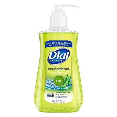 Dial Antibacterial Aloe Liquid Hand Soap - 7.5oz