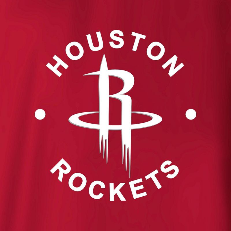 NBA Houston Rockets Women&#39;s Dolman Short Sleeve T-Shirt, 4 of 5