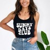 Simply Sage Market Women's Sunny Days Club Graphic Racerback Tank - 2 of 3