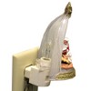 Roman 6.5 Inch Kneeling Santa Night Light Jesus Lamb Nativity Novelty Nightlights - 3 of 3