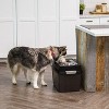 IRIS USA 2-in-1 Elevated Dog Bowls Feeder with Airtight Pet Food Storage Container - image 2 of 4