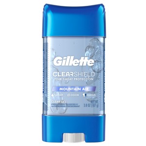 Gillette Clear Gel Antiperspirant Deodorant - Mountain Air - 3.8oz - 1 of 4