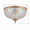 Crystorama Lighting Ceiling Mount 2 - Light Flush Mount in  Olde Brass - 3 of 3
