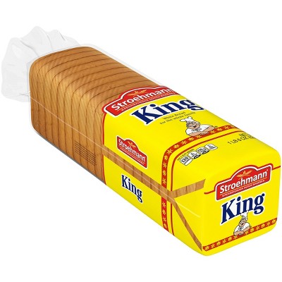 Stroehmann King White Sandwich Bread - 22oz