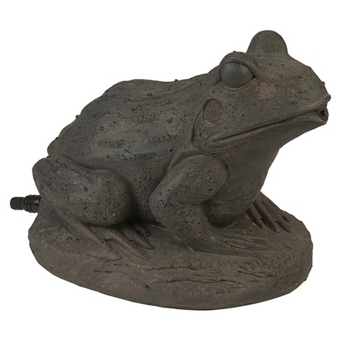 6.5" Pond Boss Frog Spitter - Brown - image 1 of 3