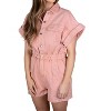Women's Elise Denim Romper - In February - 3 of 3