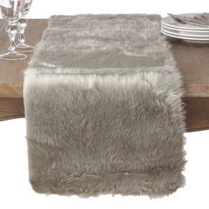 Saro Lifestyle Faux Fur Runner - 1 of 3