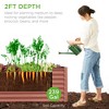 Best Choice Products 8x2x2ft Raised Metal Outdoor Garden Bed, Planter Box for Flowers, Vegetables, Herbs - 3 of 4