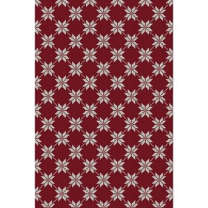 Fulvari Christmas Red and Green Plaid Rug Decor Area Rug Washable Non Slip Stain Rug Christmas New Year Holiday Living Room Decor - 1 of 4