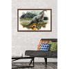 Trends International Jurassic World: Dominion - Parasaurolophus Focal Framed Wall Poster Prints - 2 of 4